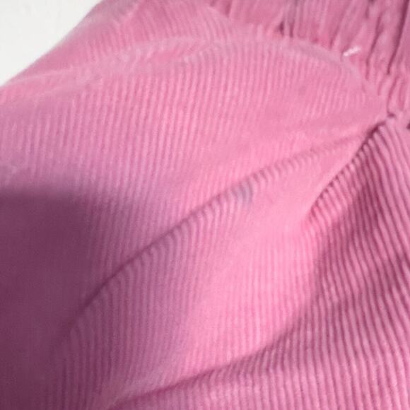 Mini Boden Corduroy Circle Skirt Pink Floral Flowers Elastic Drawstring 6-7y - Picture 2 of 7